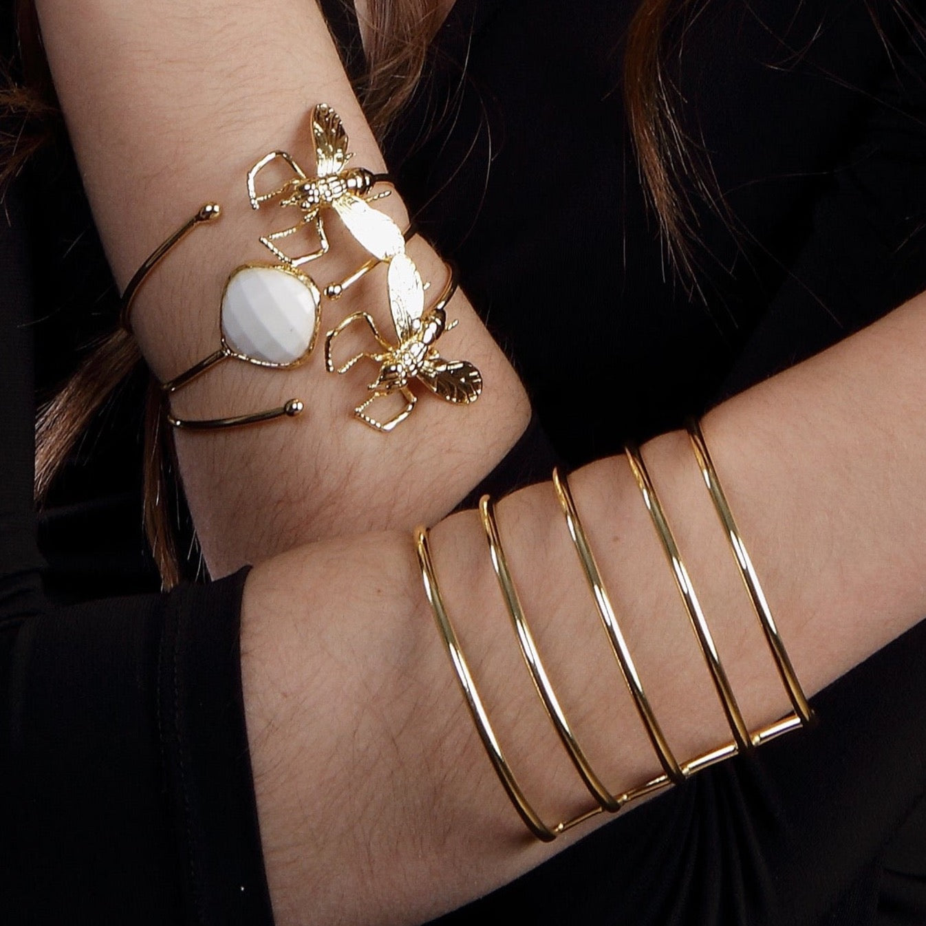 Brazalete Egipto Doble