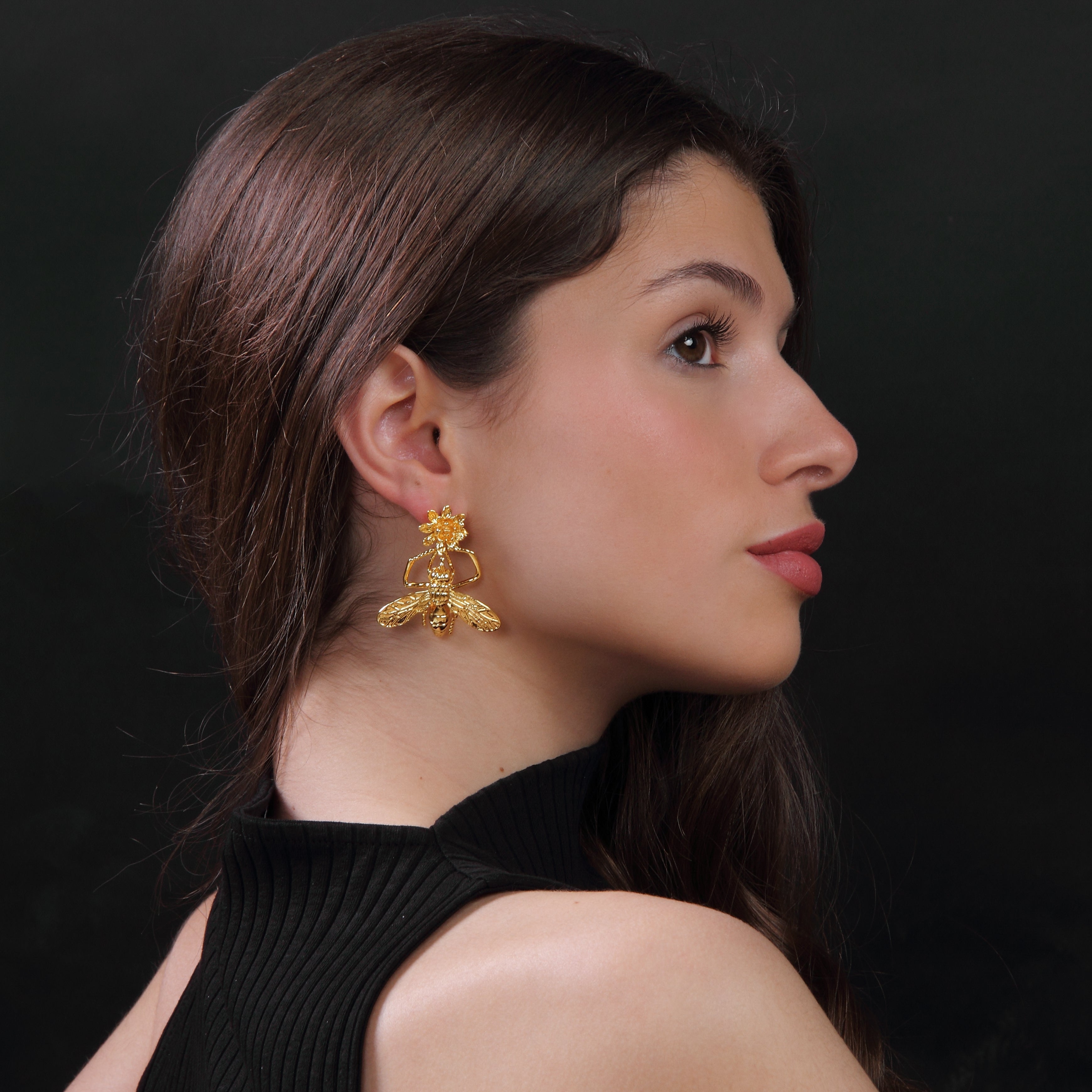 Pendientes Honey Mini Flor