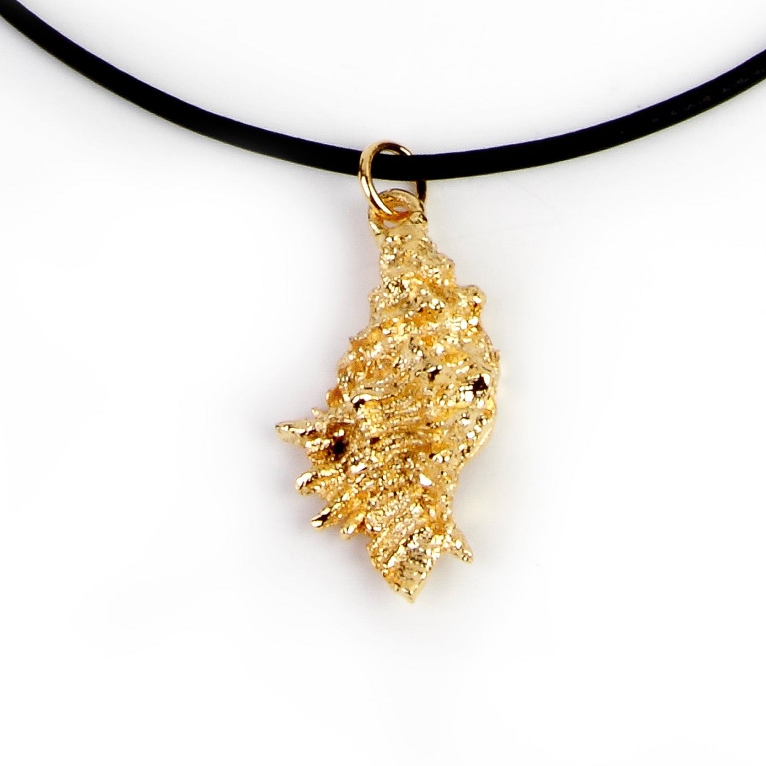 Collar Modern Shell Luxe - Vista lateral - Shabama