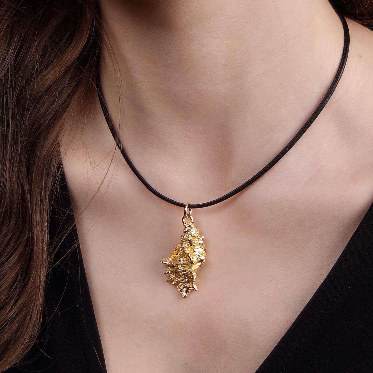 Collar Modern Shell Luxe - Vista 5 - Shabama
