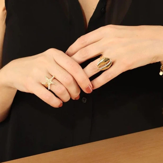 Anillo Estrella Blanca
