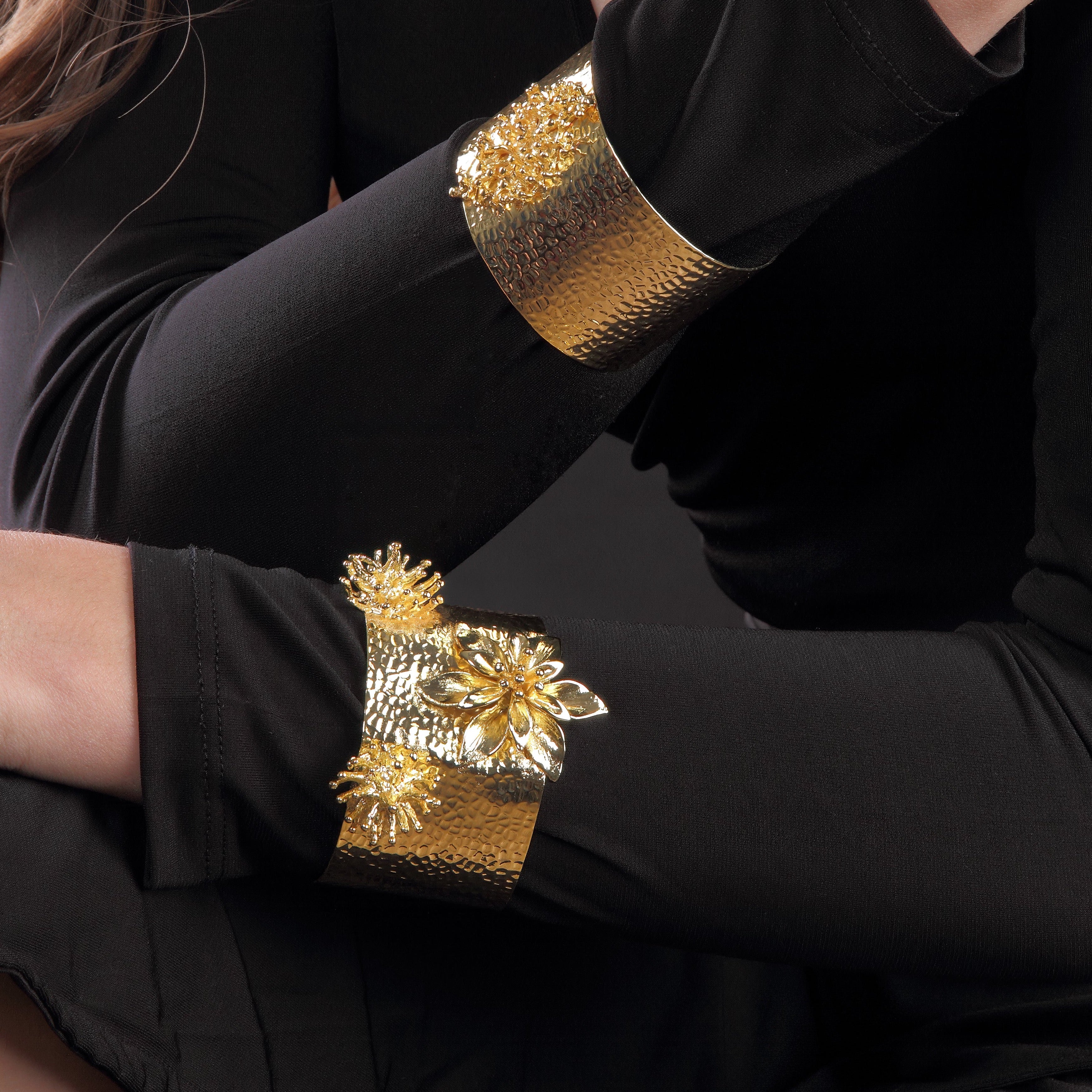 Doppelarmband Deya Exotic Flower Shield