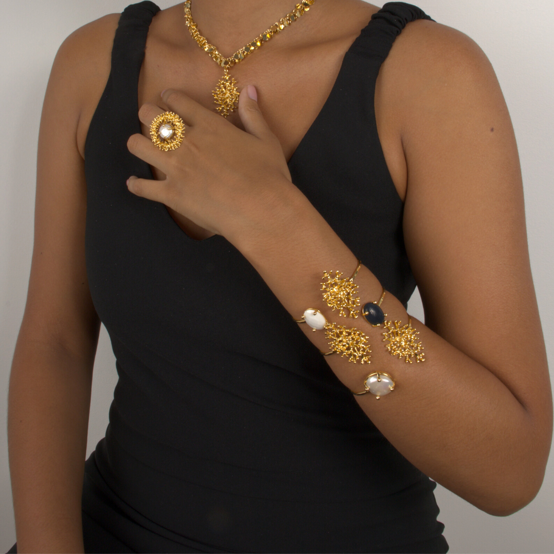 Brazalete Maxi Deya Stone