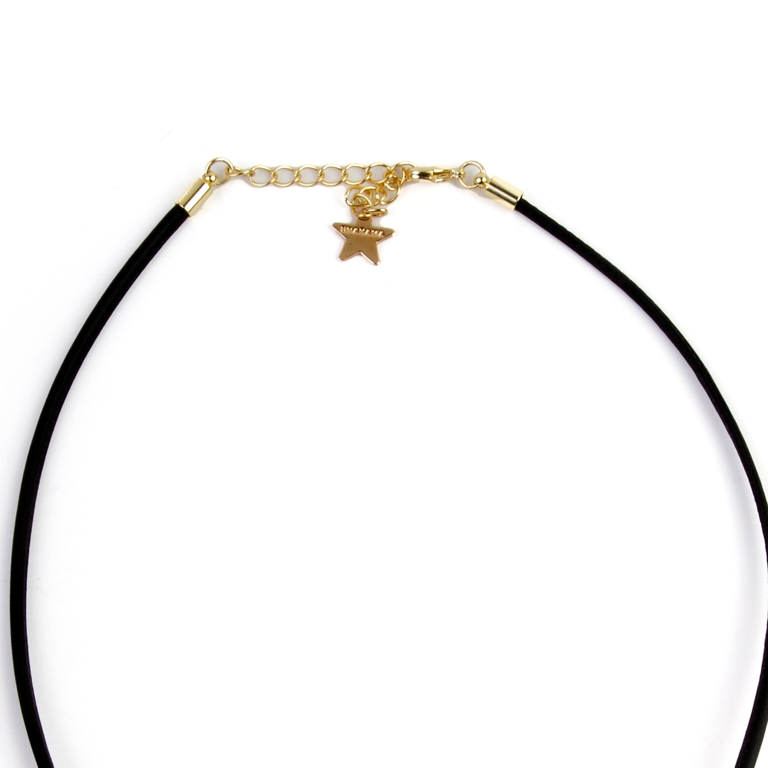 Collar cuero Blava Luxe - Vista lateral - Shabama