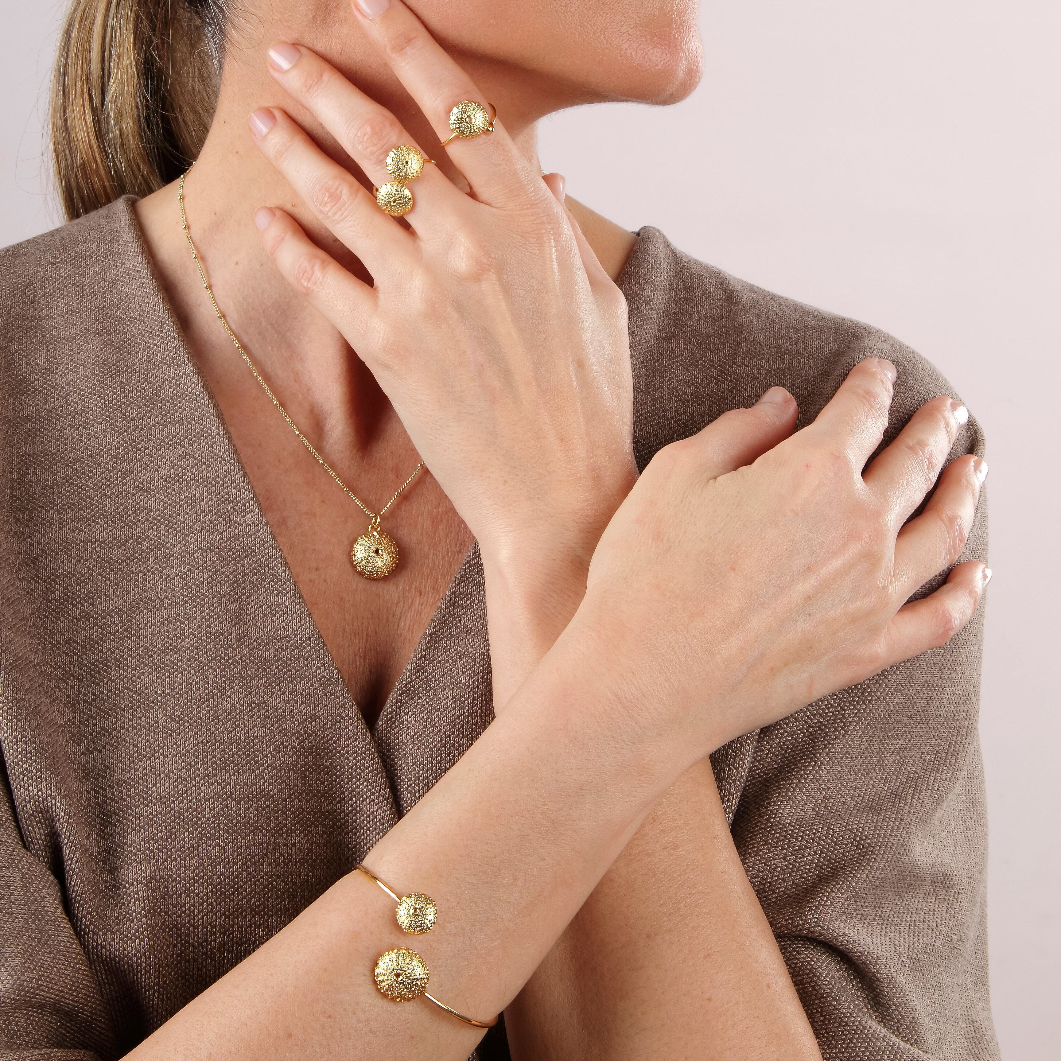 PULSERA MINI ERIZOS DOBLE RIGIDA