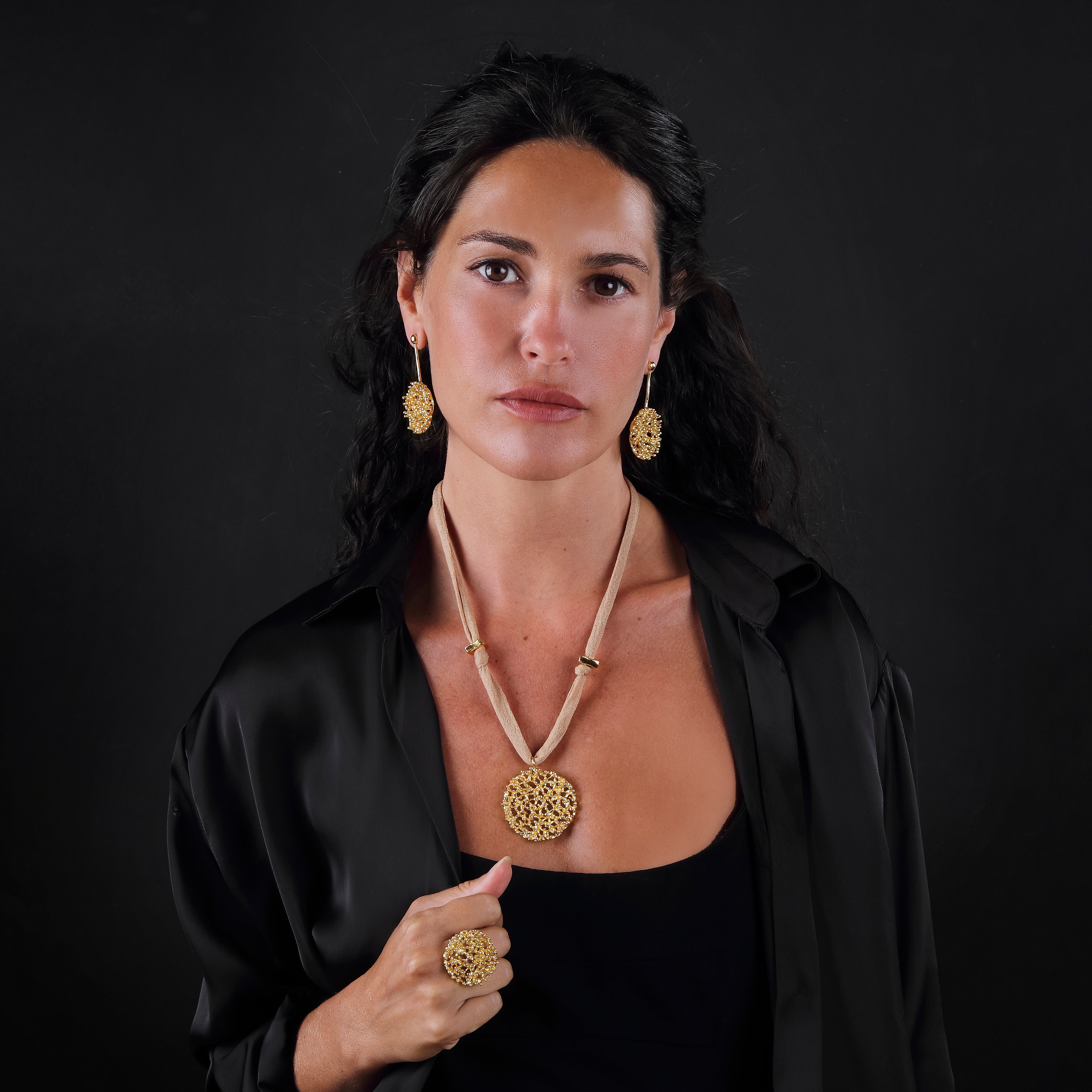 Pendientes Mondragó Maxi Long