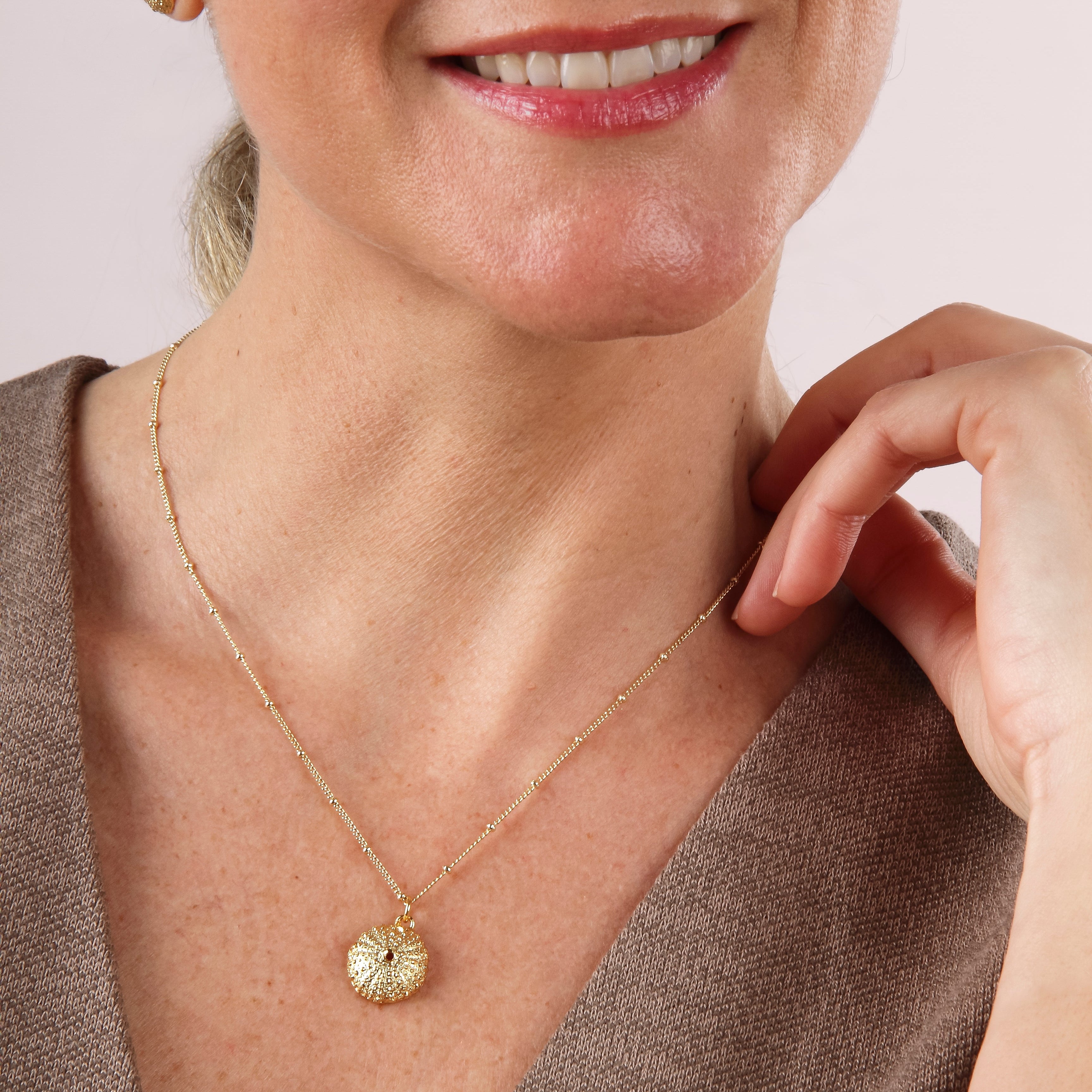 COLLAR CADENA CUTE ERIZO