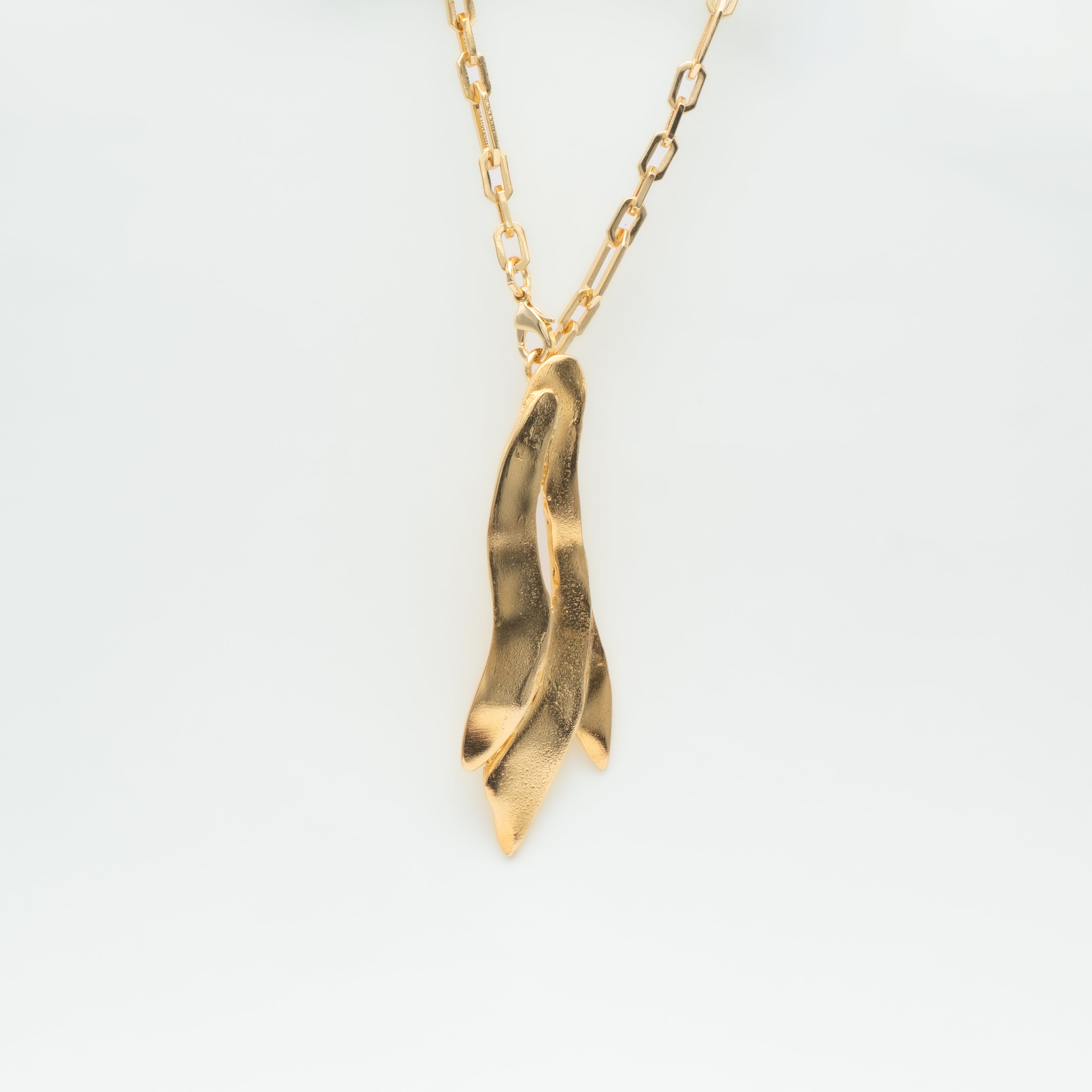 Collar cadena Long Leaves