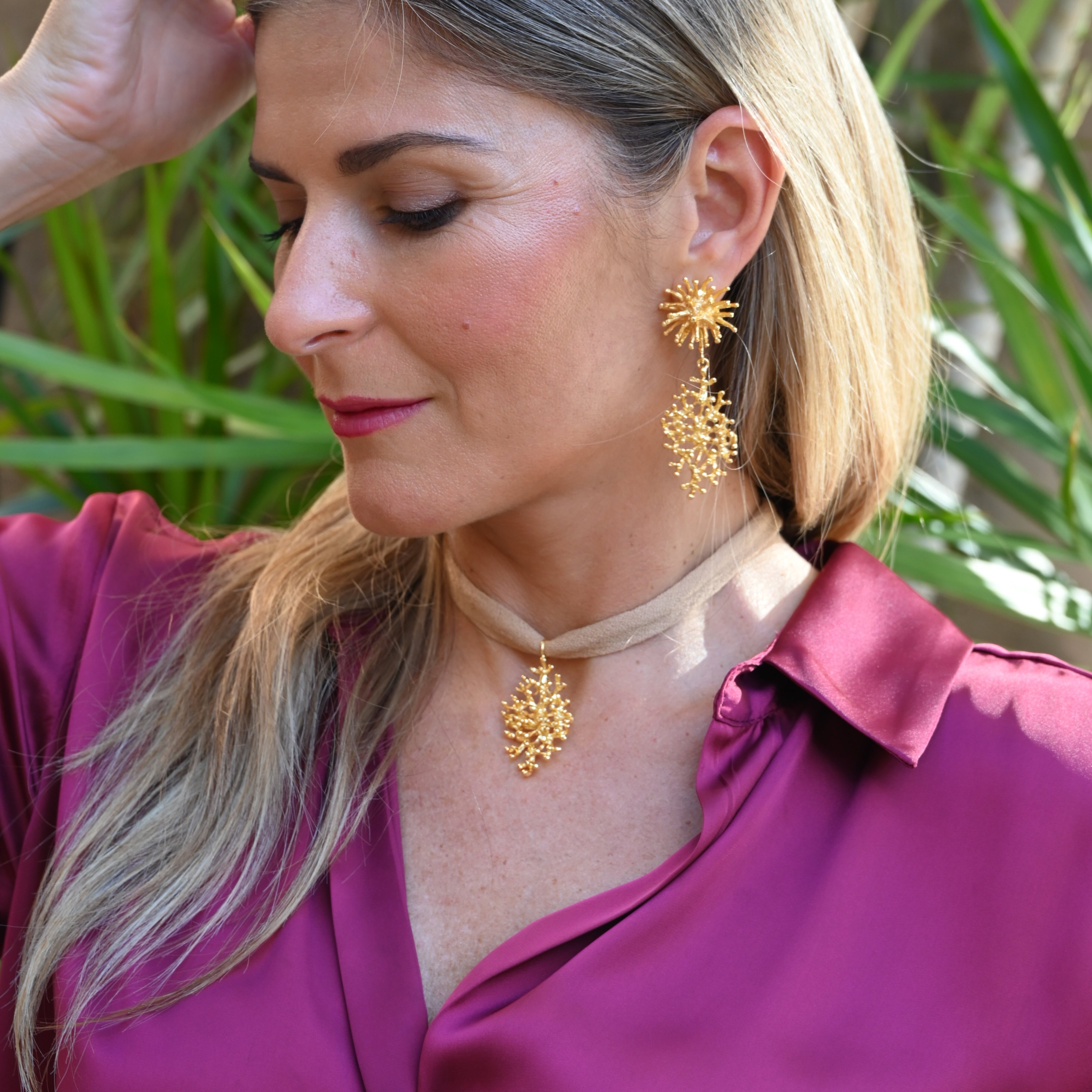 Maxi Deyá elastic collar