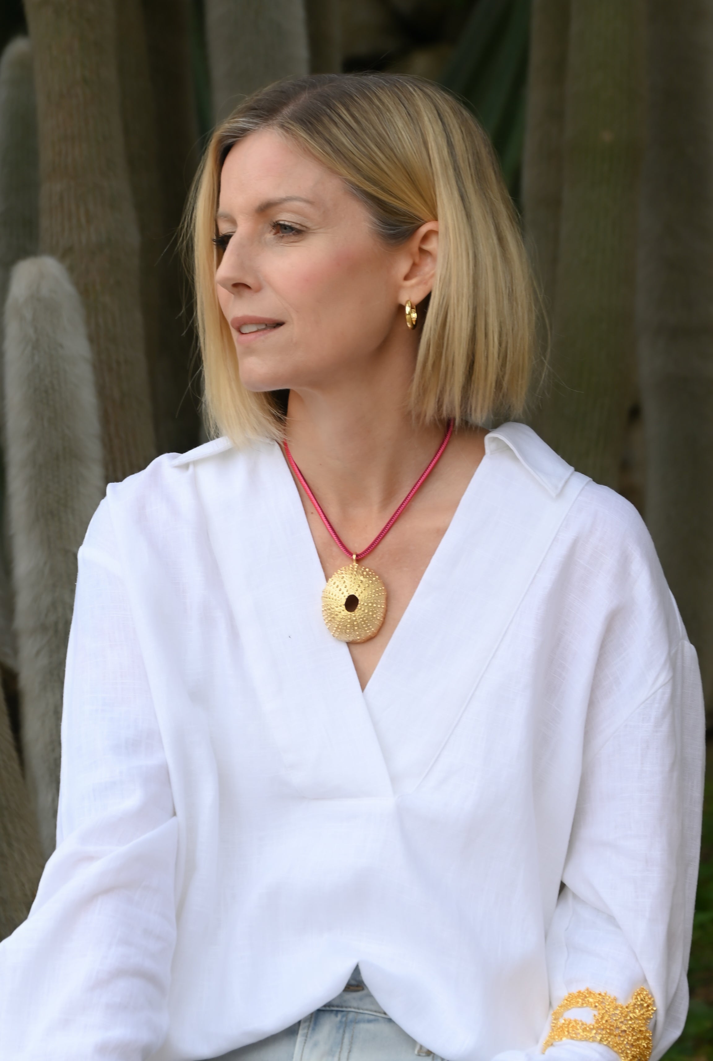 HALSBAND ELASTISCH FLUOR SEEIGEL GROSS