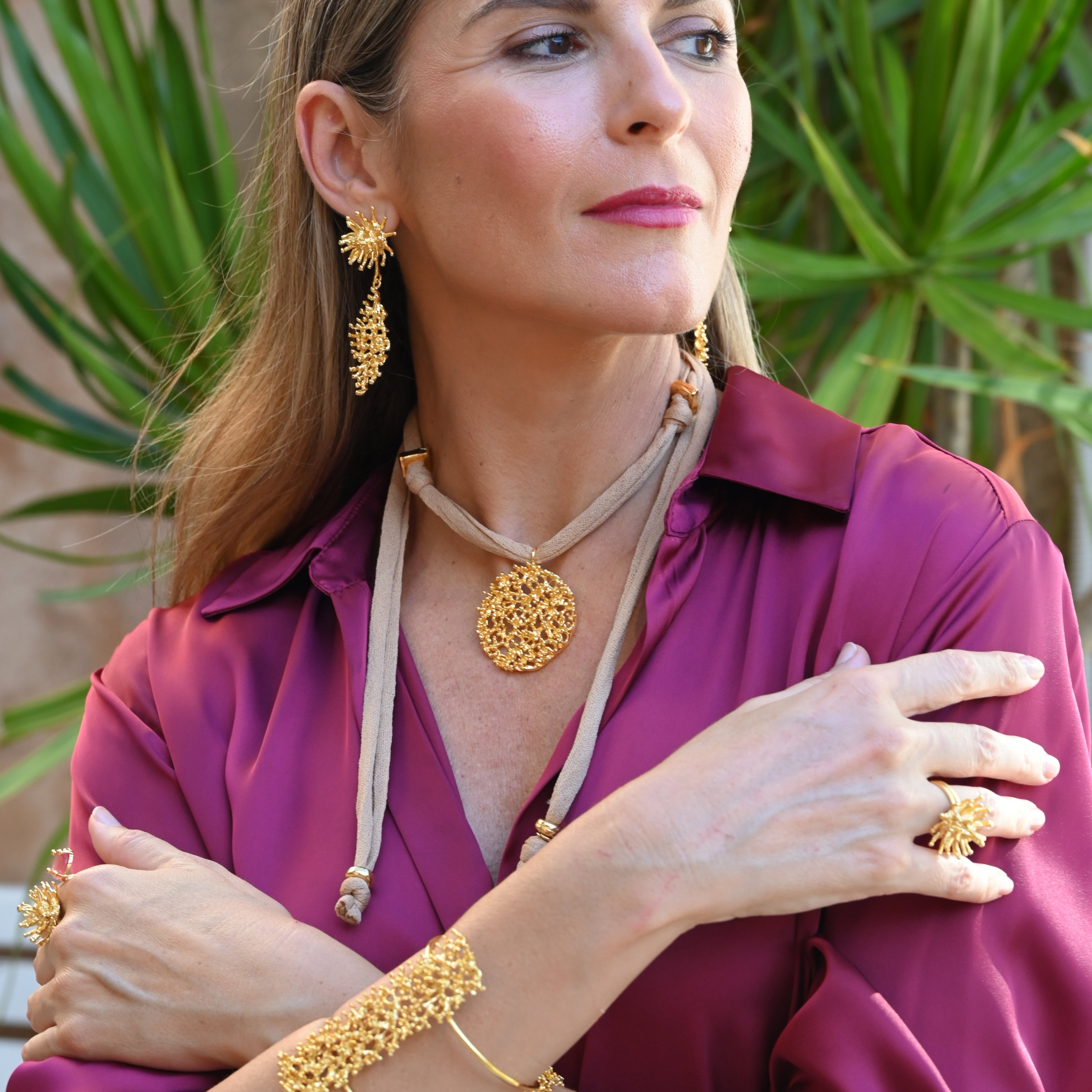 Mondragó Elastic Collar L