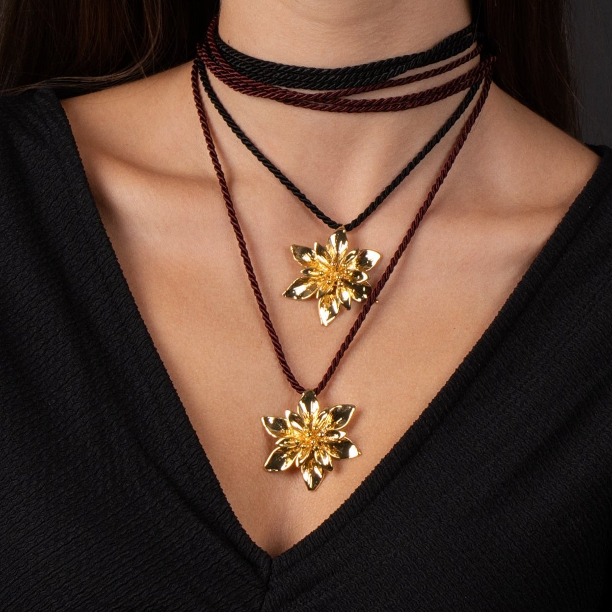 Collar Flor Silk