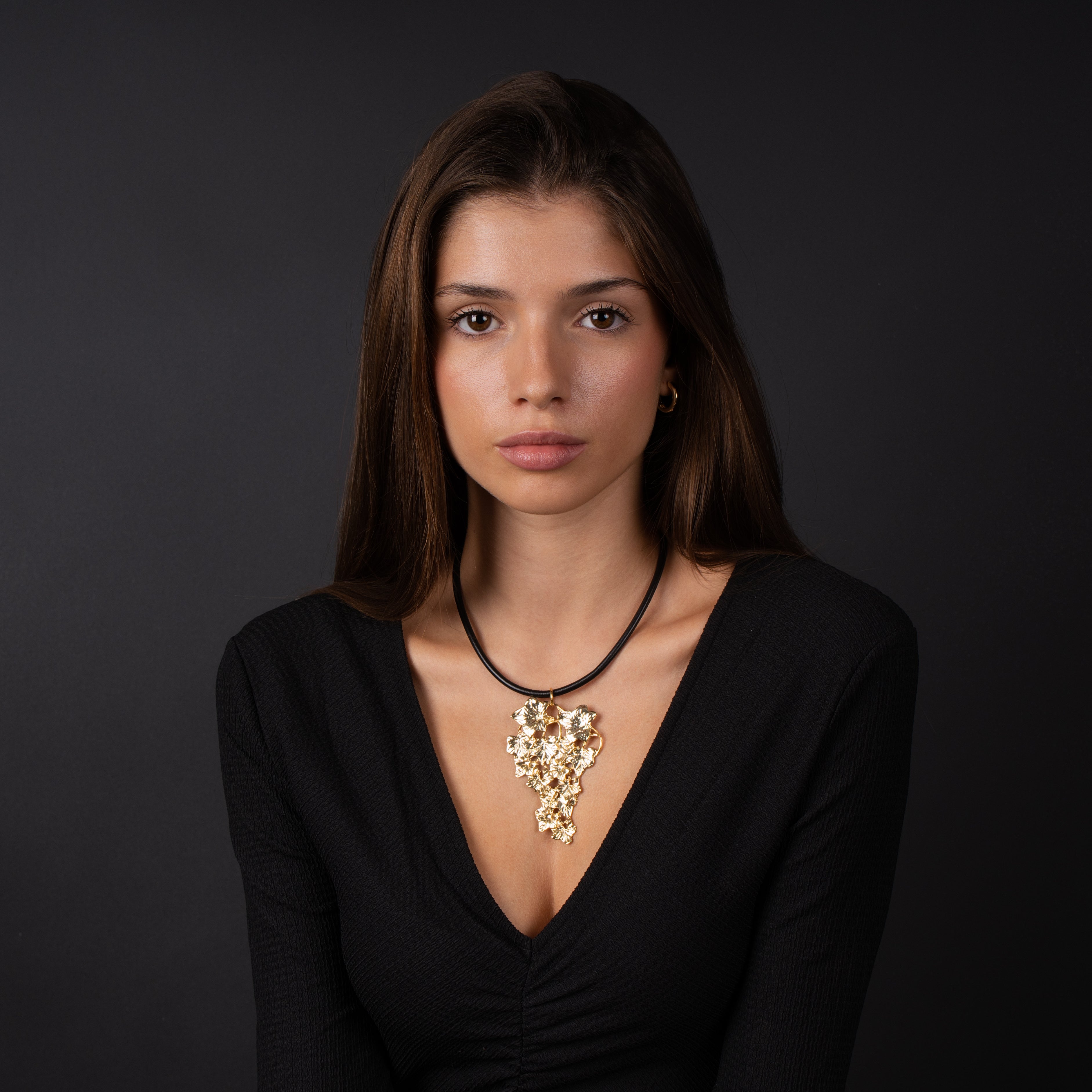 Collar cuero Ivy Luxe