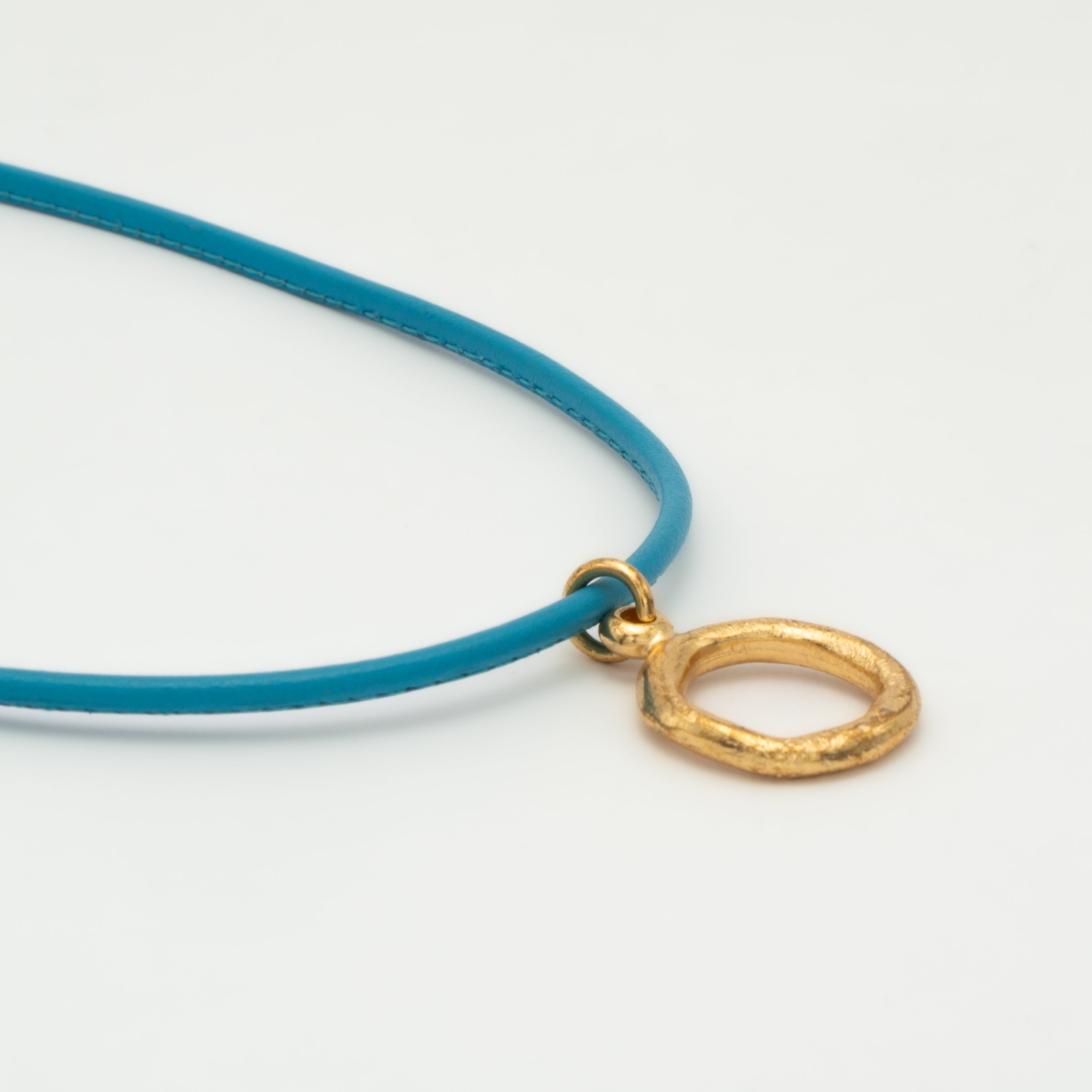 Collar cuero Iniciales Letteric