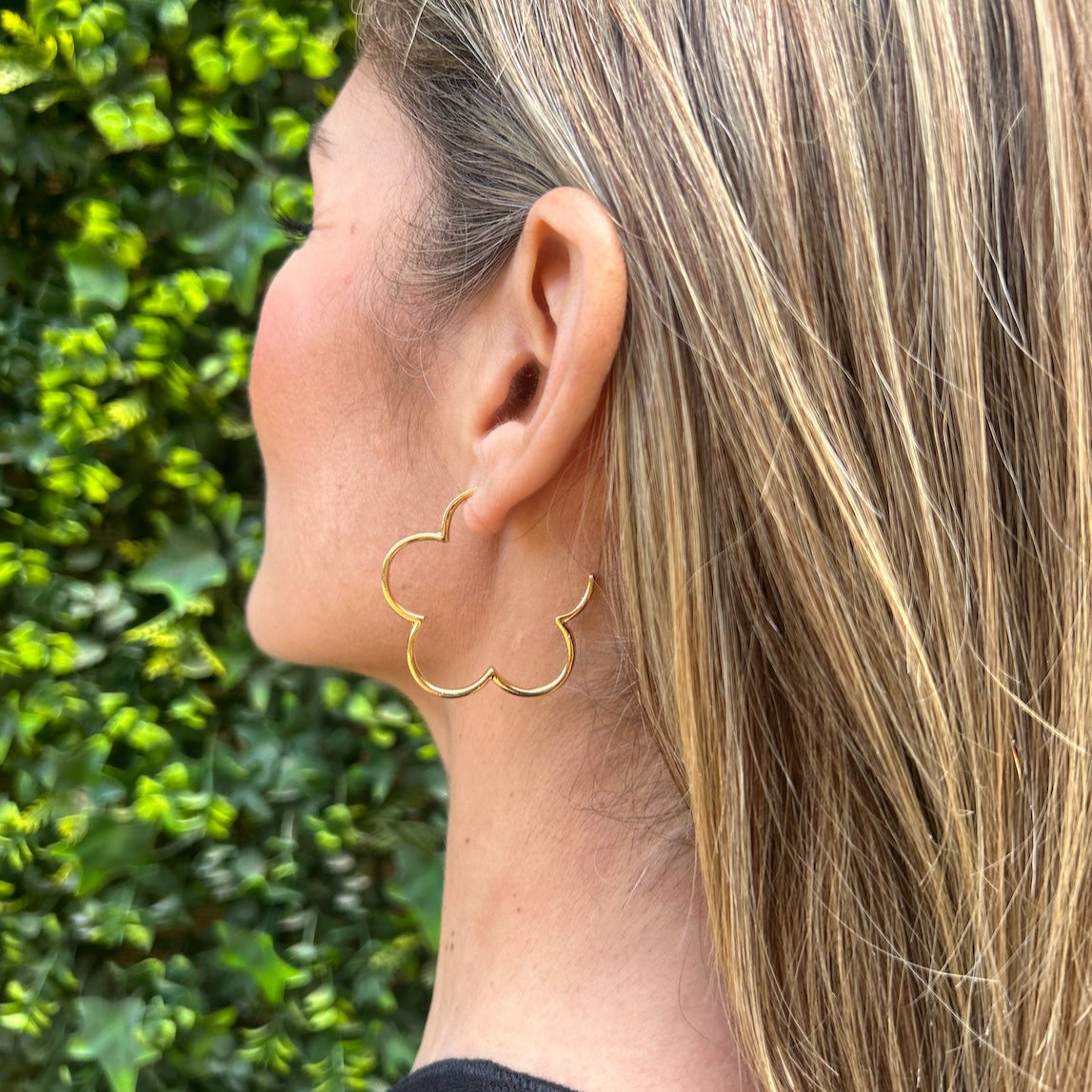 Pendientes Flor