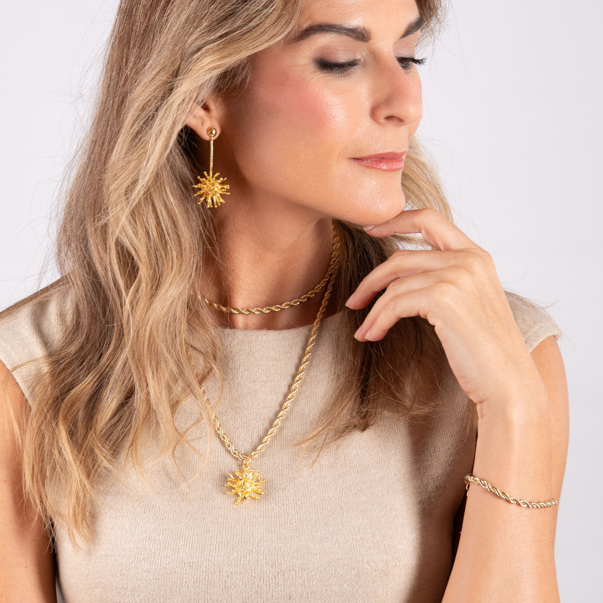Collar cordón mallorquín Deyá Long
