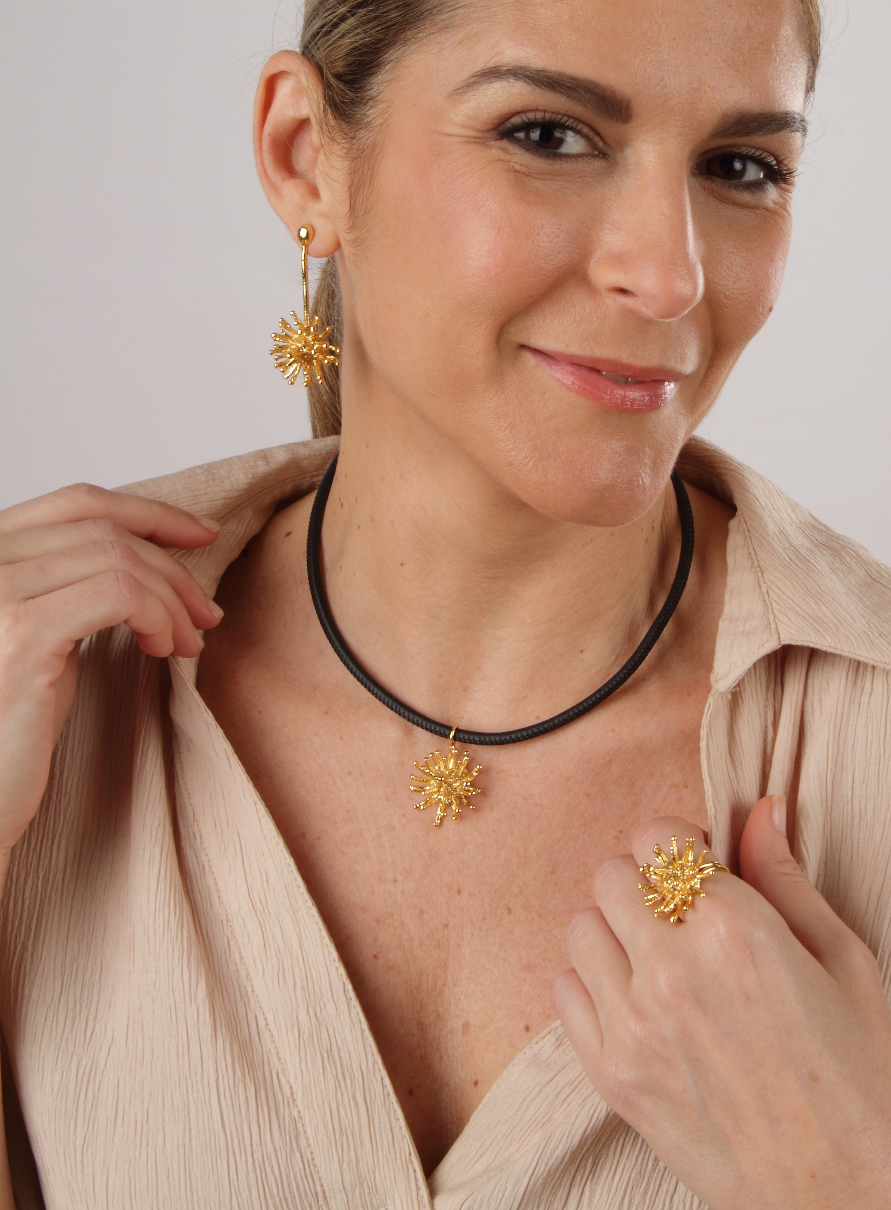 Deyá Long Earrings