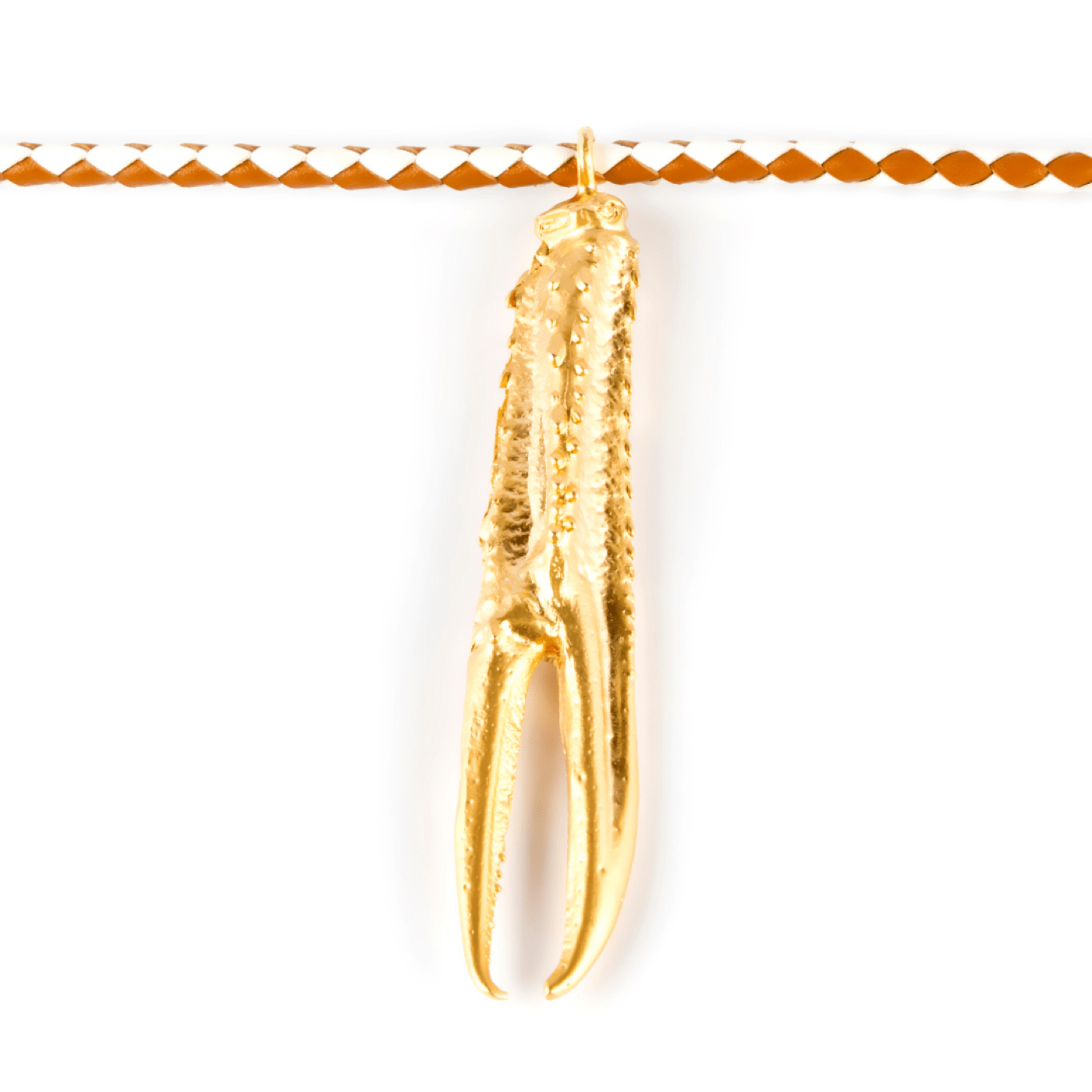 Leather Necklace Pata Cigala Tuent Luxe