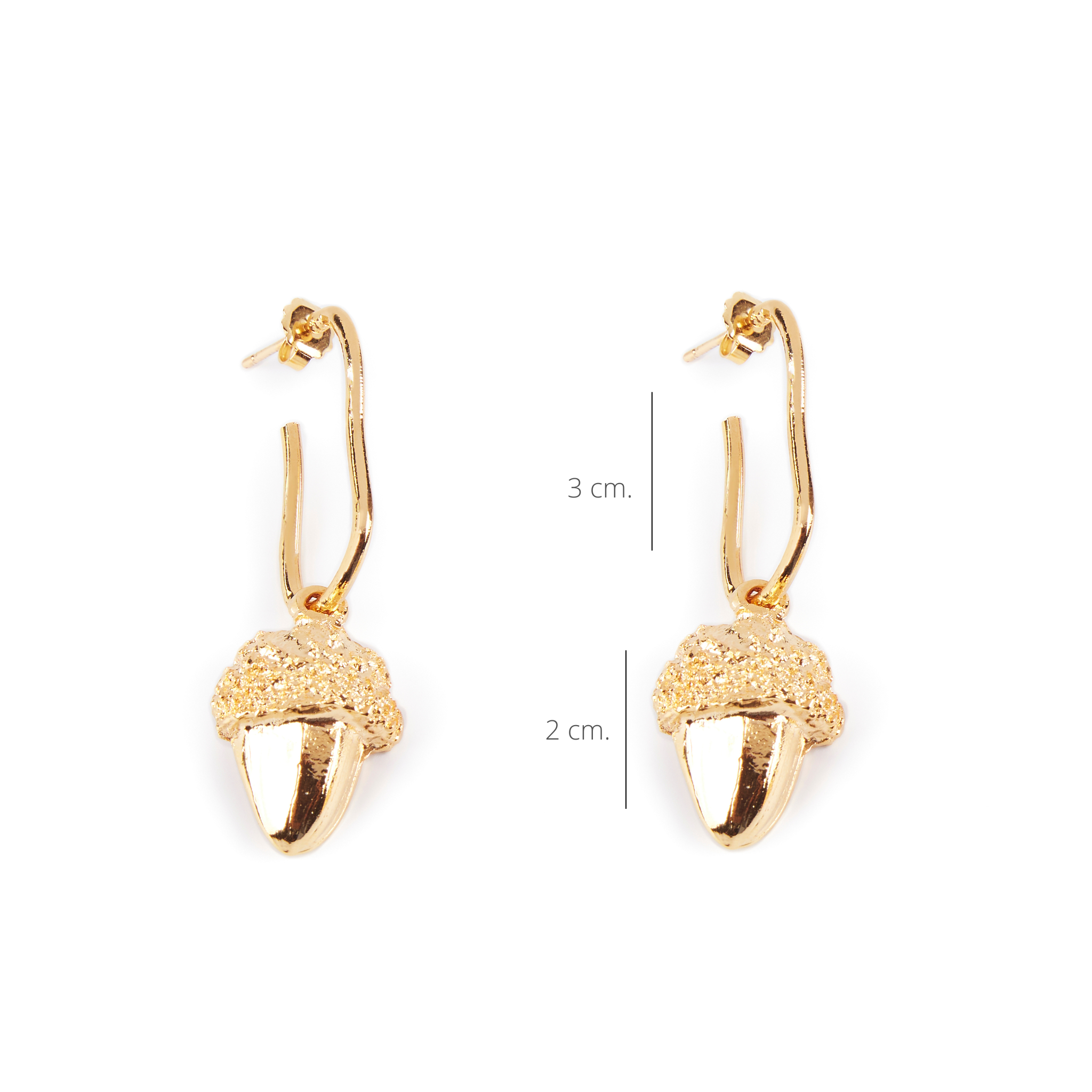 Pendientes Acorn