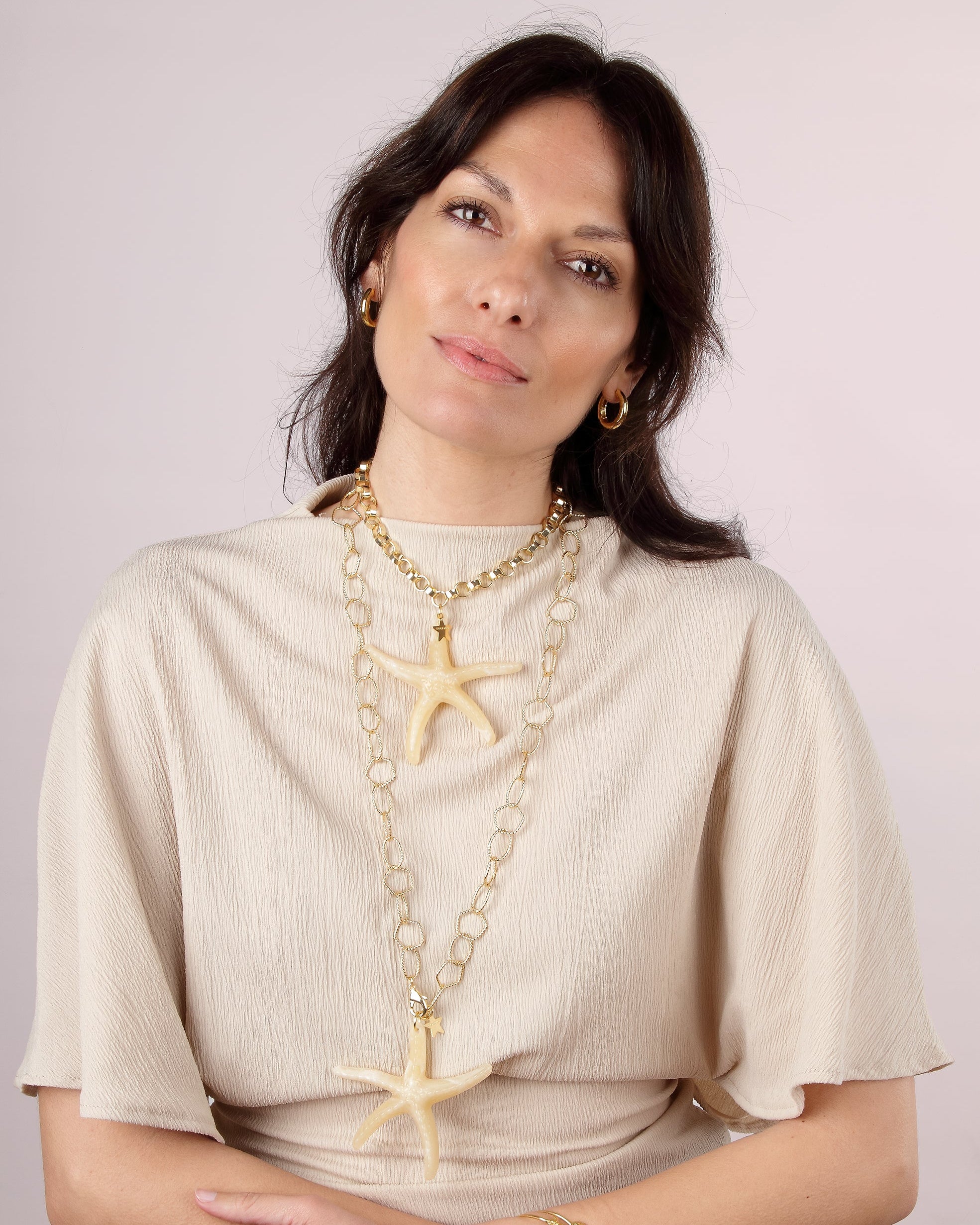 COLLAR CADENA CON ESTRELLA