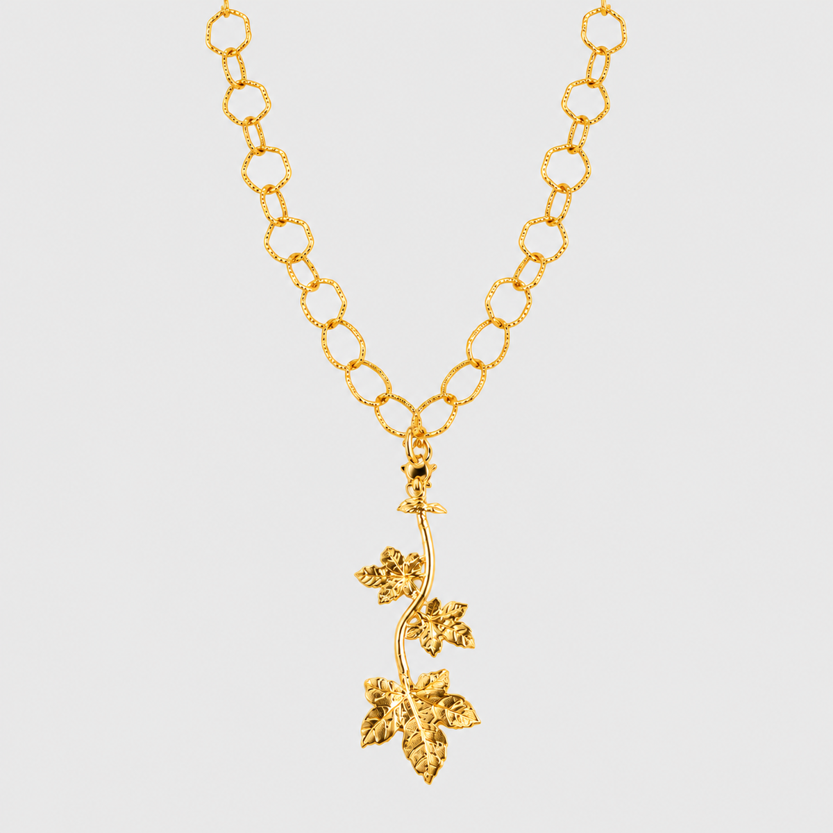 Collar Dancing IVY Dorado bañado en oro