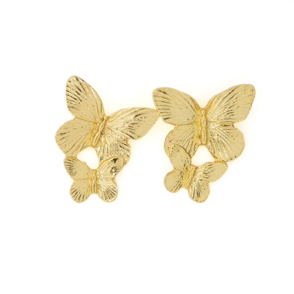 Pendientes Butterfly Duo