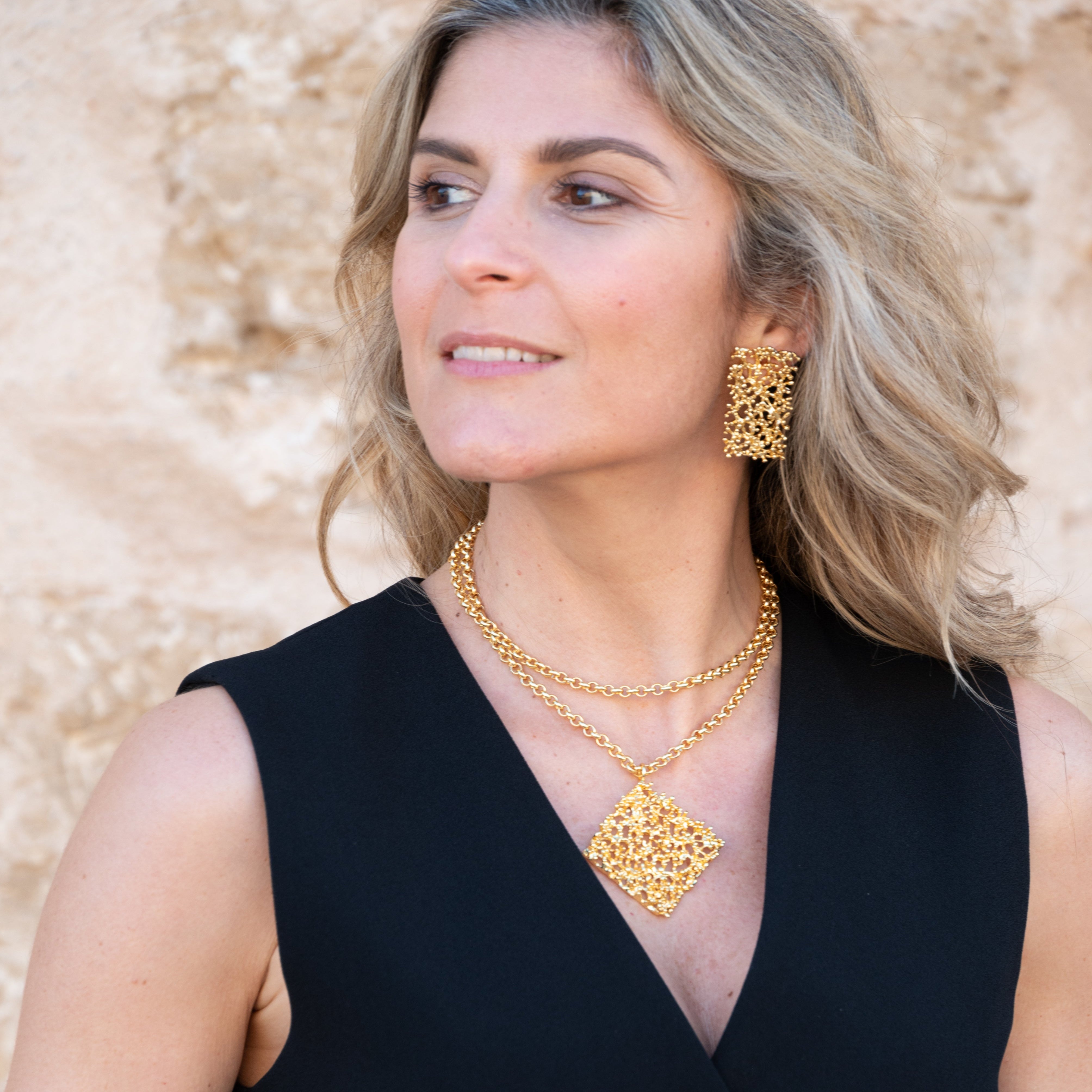 Walled Earrings