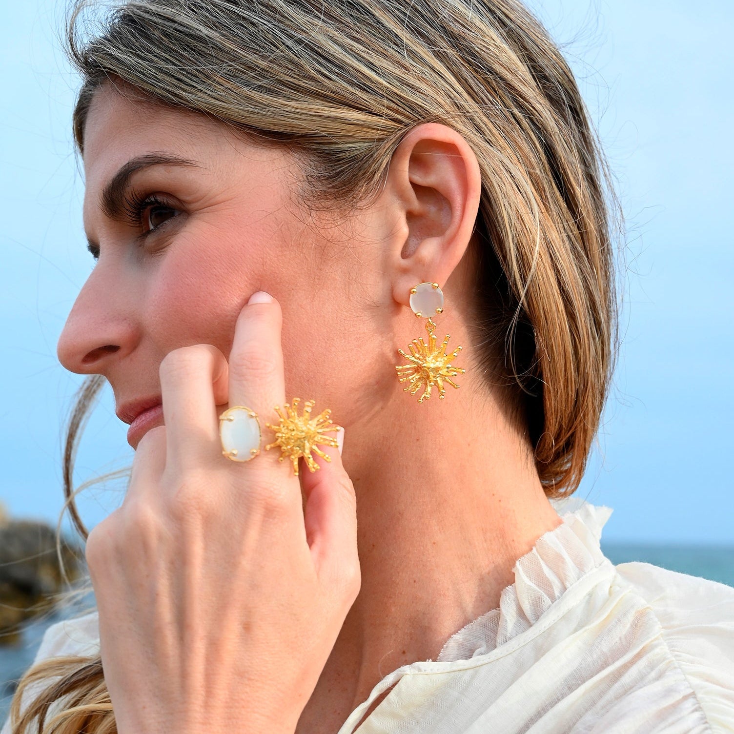 Pendientes Deya & Stone