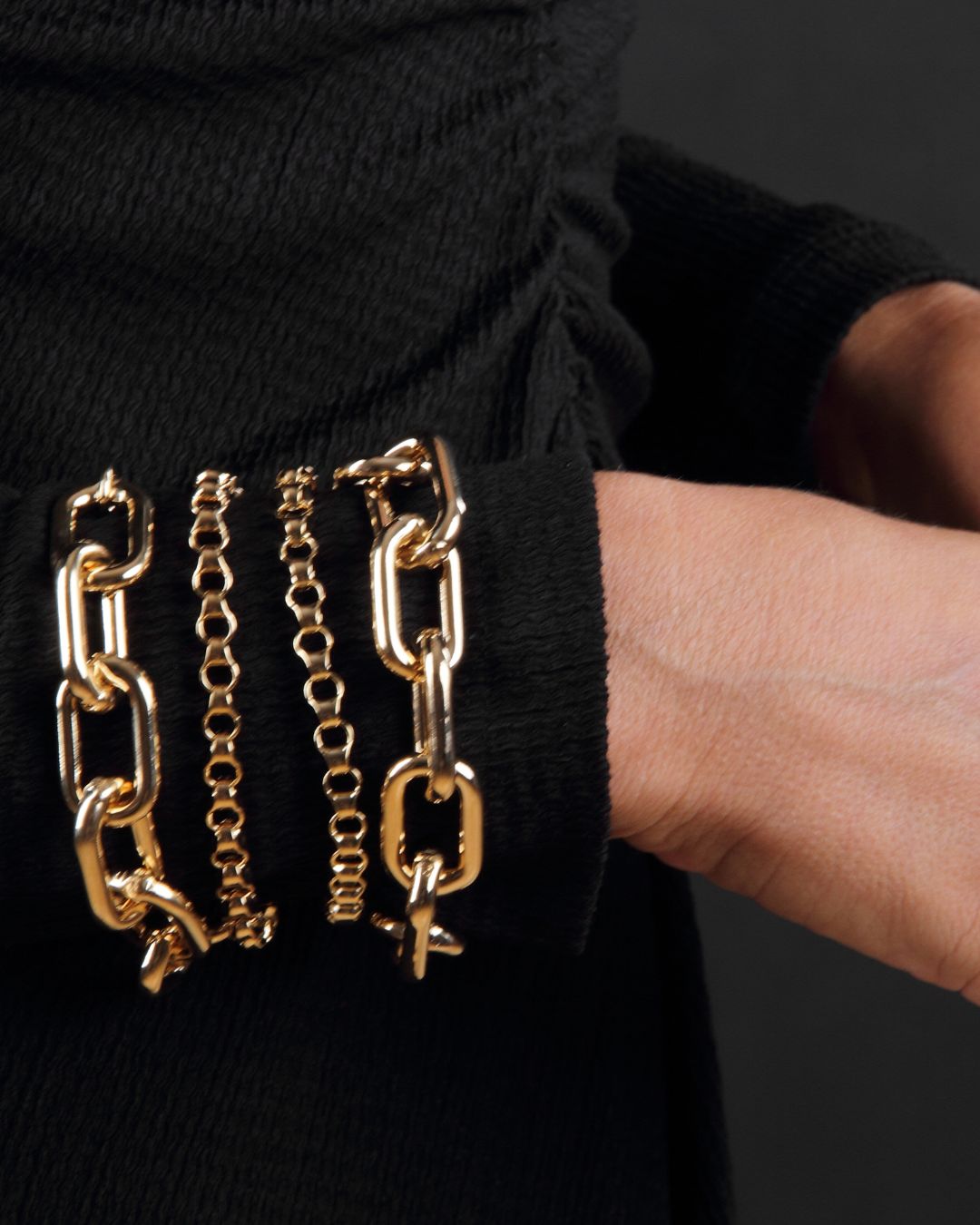 Pulsera Cadena Eslabones XL