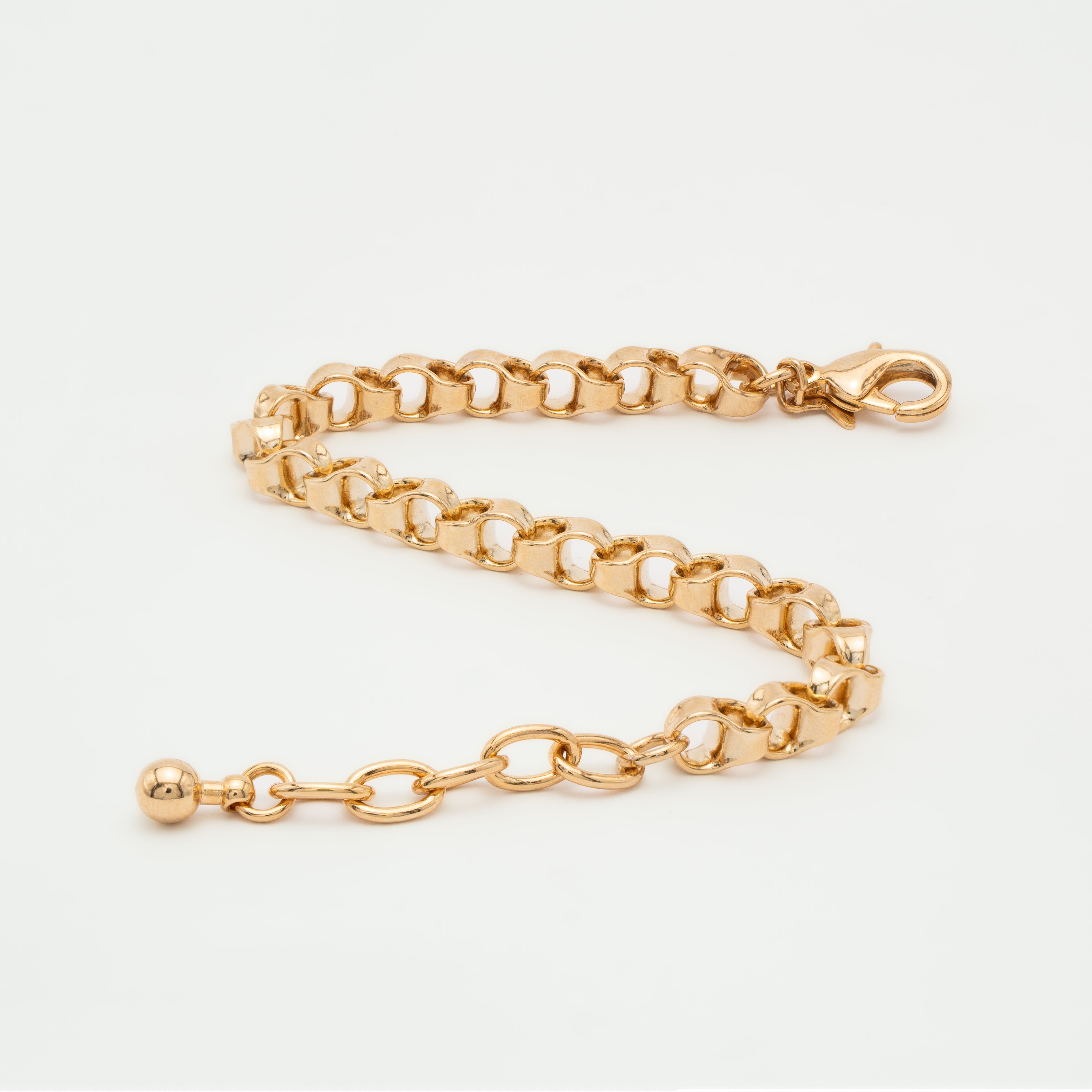 Pulsera cadena redonda