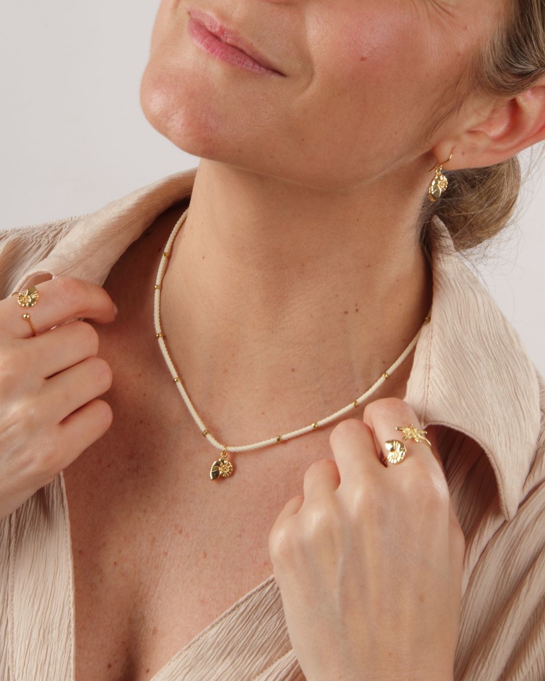 HALSBAND BAUMWOLLE MINI NAUTILUS