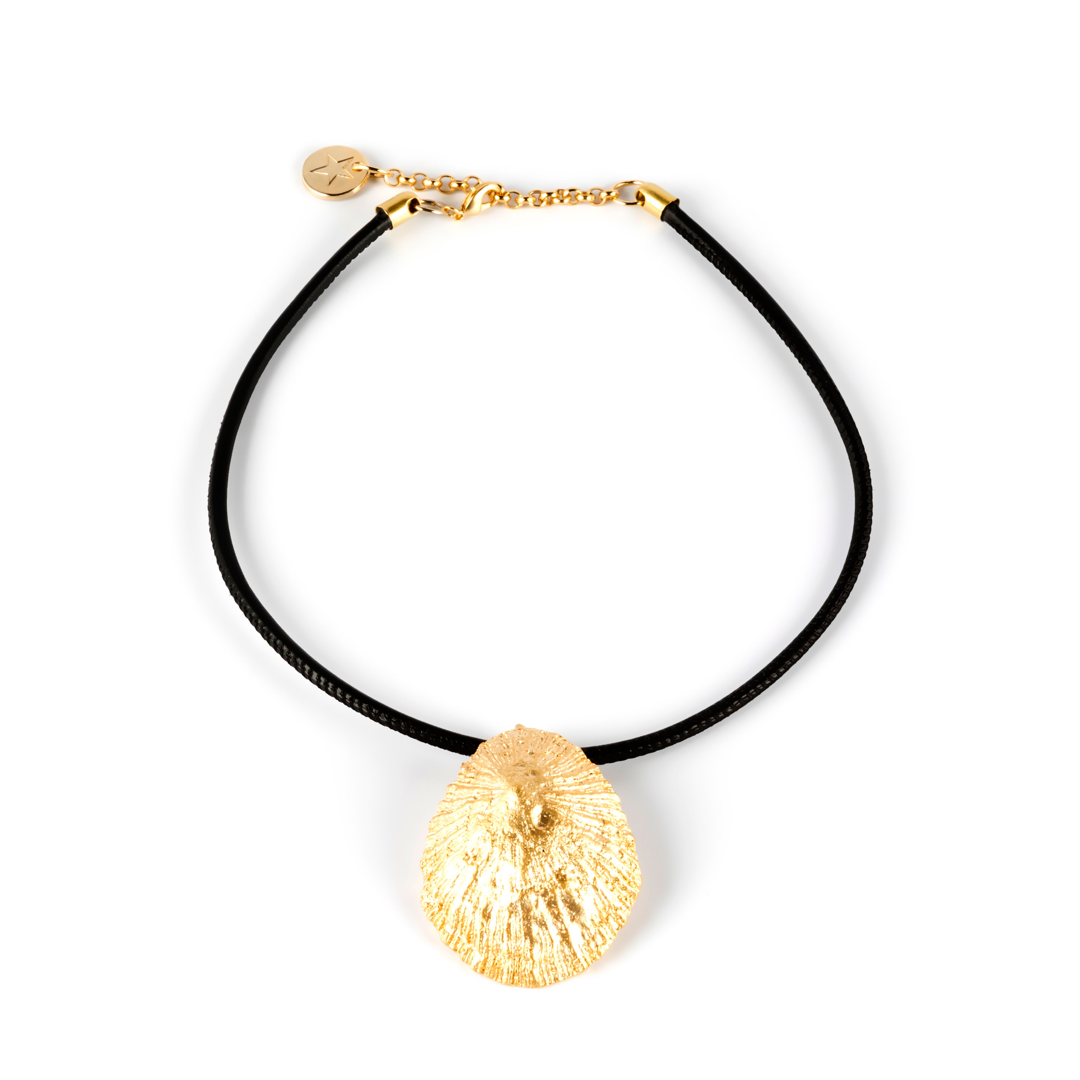 Collar cuero Calobra Luxe