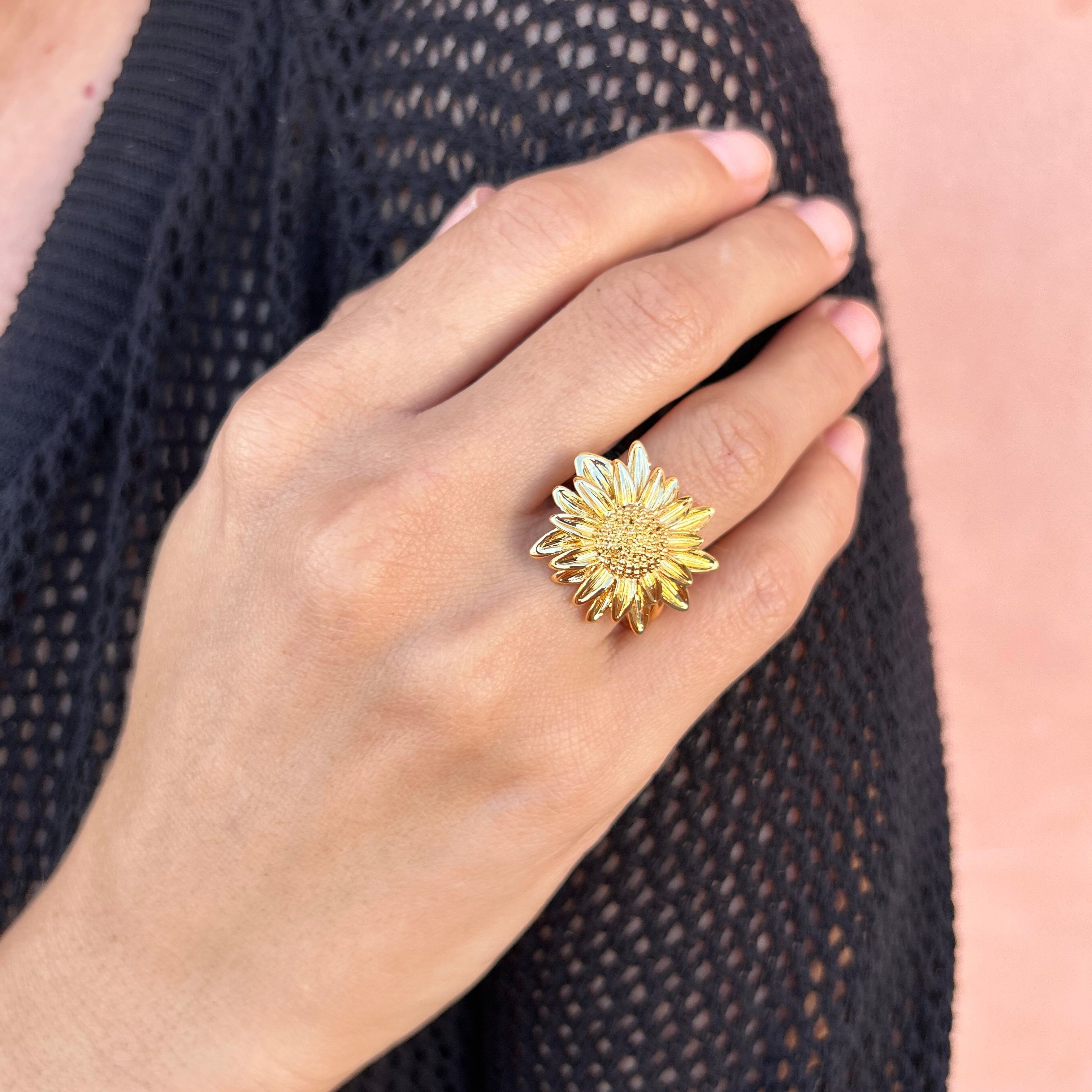 Anillo Sunflower