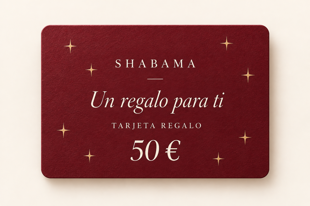 Tarjeta regalo Shabama 50 € · Estrellas