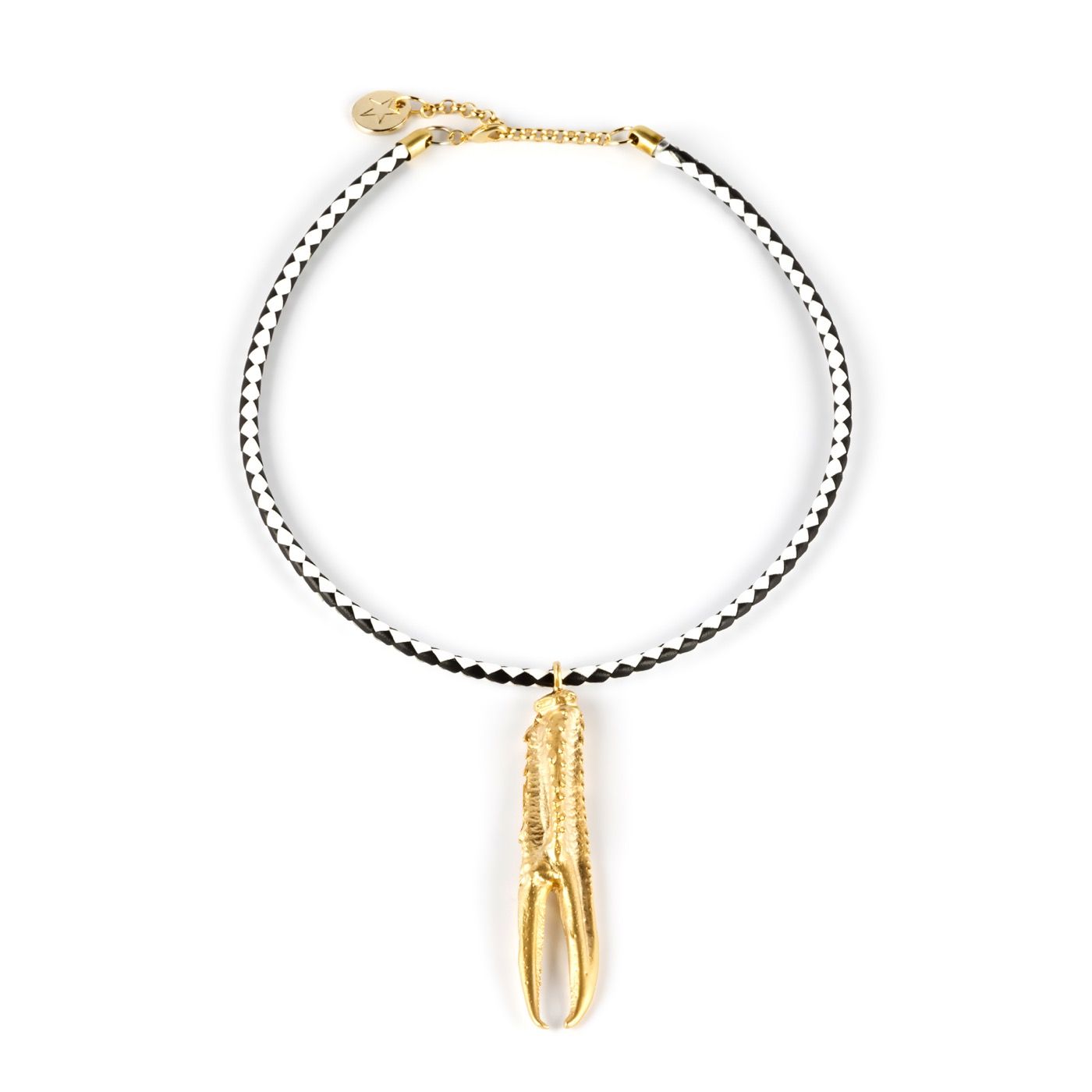 COLLAR CUERO Pata Cigala Tuent Luxe