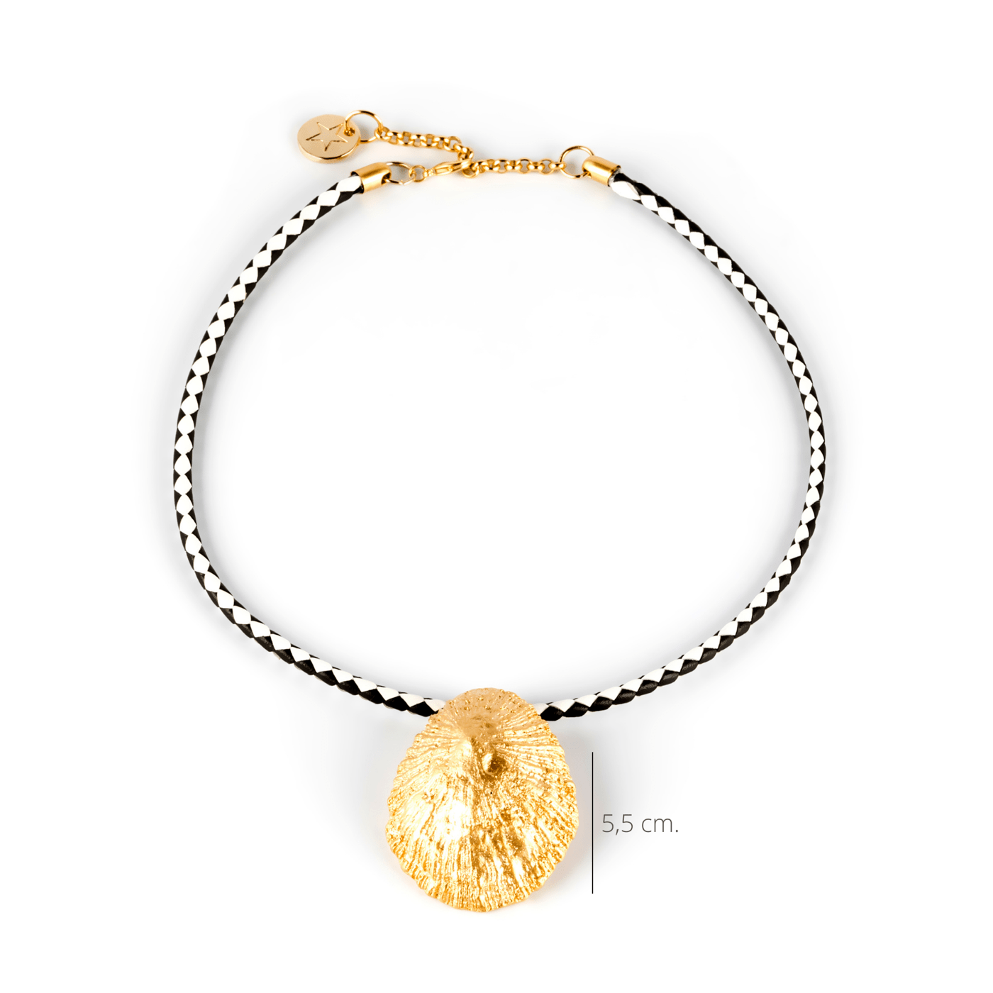 Collar cuero Calobra Luxe