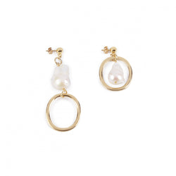 Balboa Mix, originales pendientes de perlas.