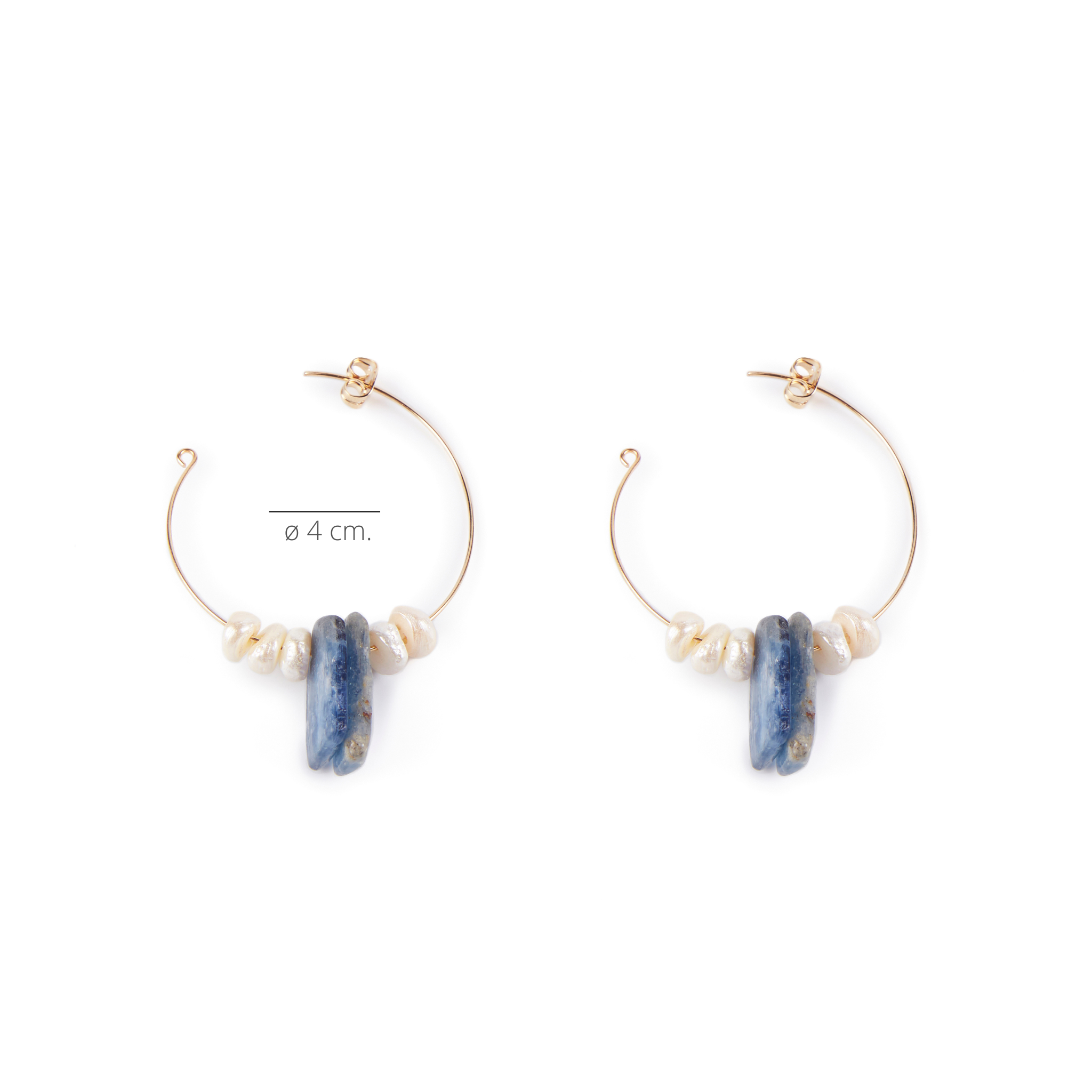 Pendientes Lao Blue