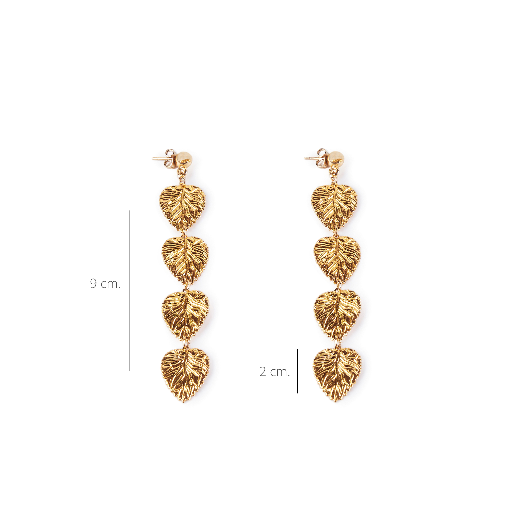 Pendientes Ivy M 9cm